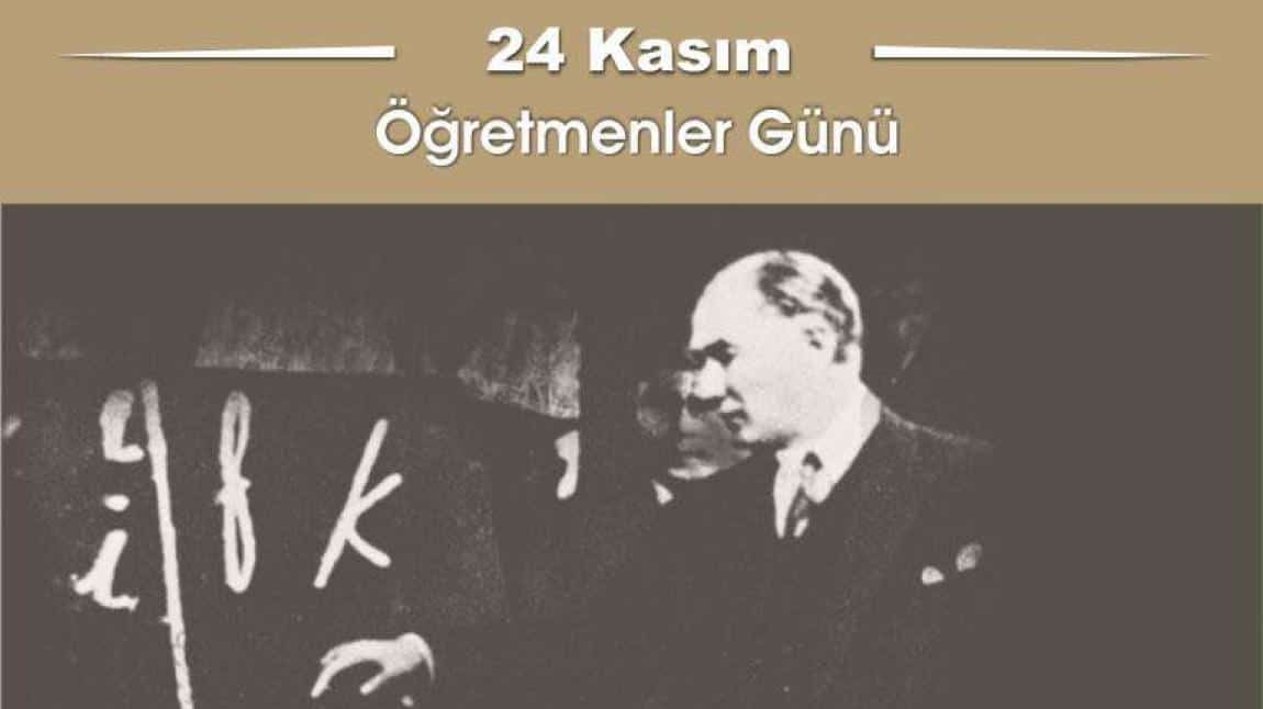 24 Kasım öğretmenler günü kutlu olsun 